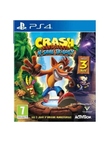 Crash Bandicoot N Sane Trilogy – Jeux PS4