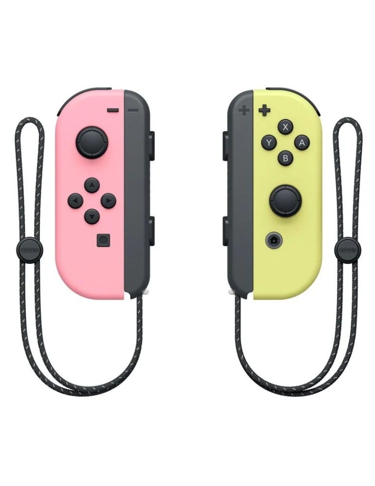 Joy Con - Paire De Manettes Nintendo Switch jaune et rose tunisie