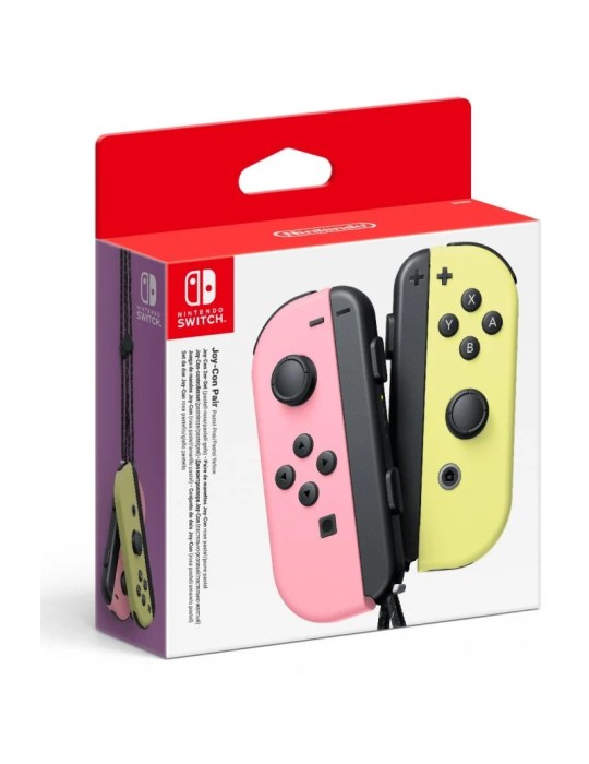 Joy Con - Paire De Manettes Nintendo Switch jaune et rose tunisie
