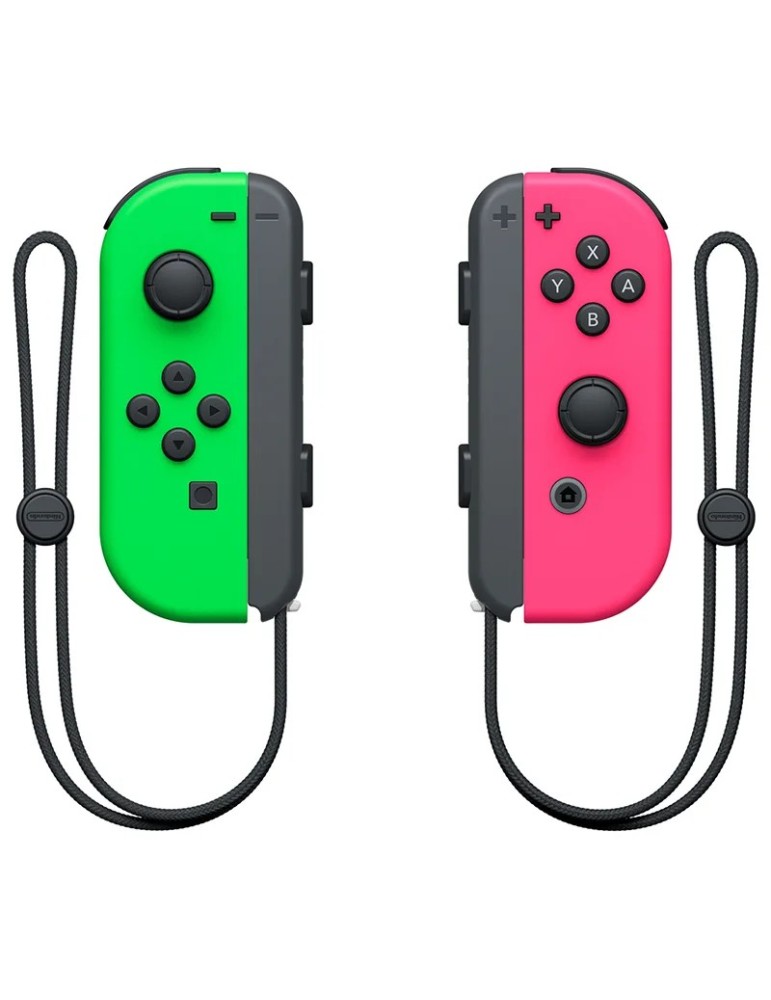 Joy Con - Paire De Manettes Nintendo vert et rose en tunisie