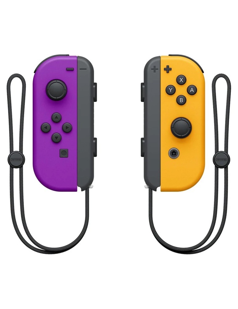 Joy Con - Paire De Manettes Nintendo Switch mauve et jaune en Tunisie