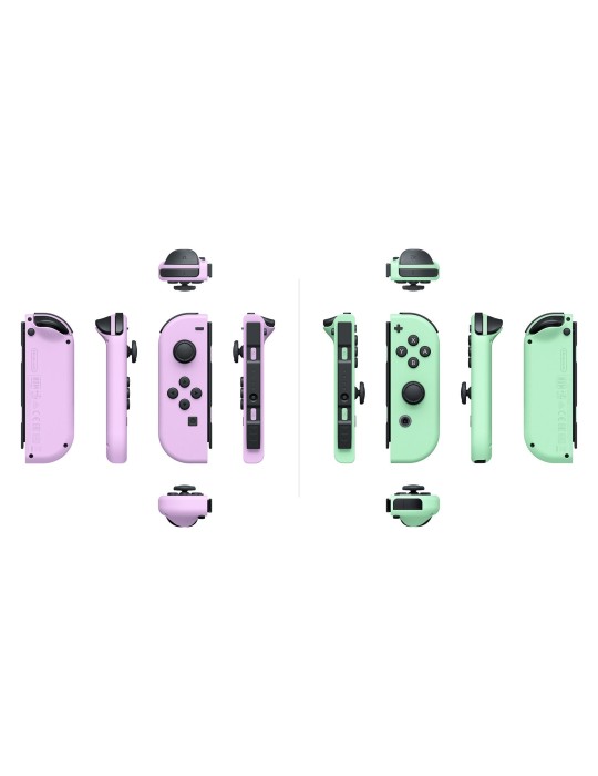 Joy Con - Paire De Manettes Nintendo Switch mauve et rose chez gamezone
