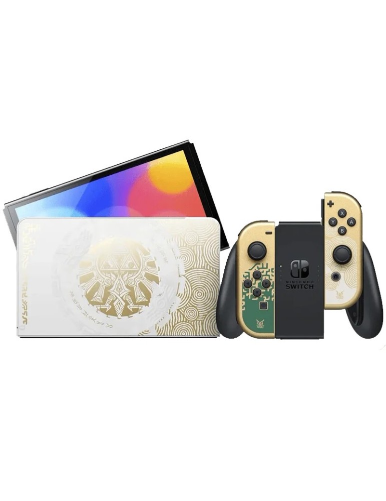 Nintendo Switch Oled - Edition The Legend Of Zelda: Tears Of The Kingdom png