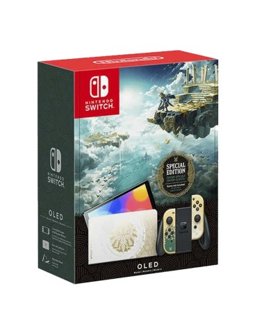 Nintendo Switch Oled - Edition The Legend Of Zelda: Tears Of The Kingdom