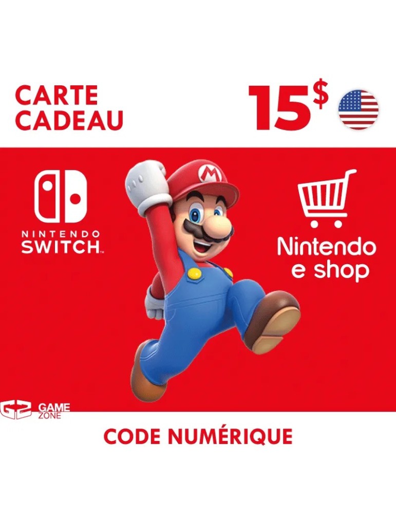 Nintendo Eshop Dollars Jeux Video Disponible Chez Game Zone