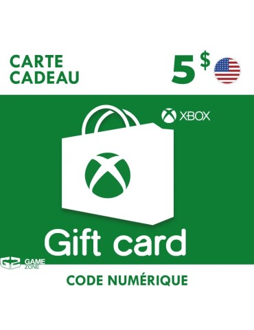 Carte Cadeau XBOX (Dollar) - Jeux Video