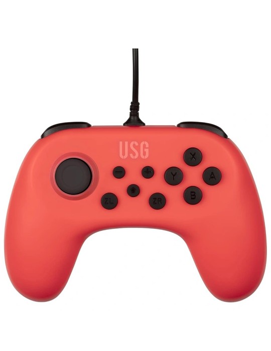 USG Crimson Manette Filaire Pour Nintendo Switch en tunisie
