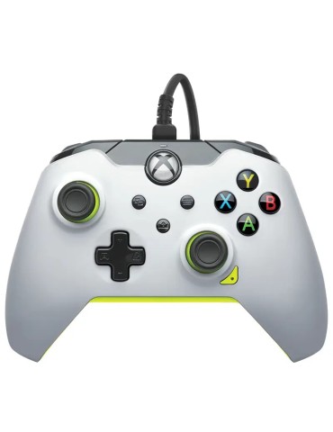 Manette filaire pdp blanc électrique Xbox