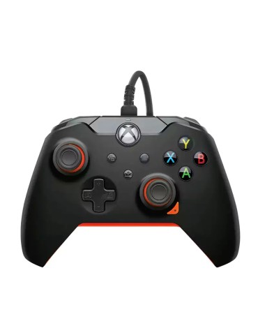 Manette filaire Pdp pour Xbox et PC Noir atomique