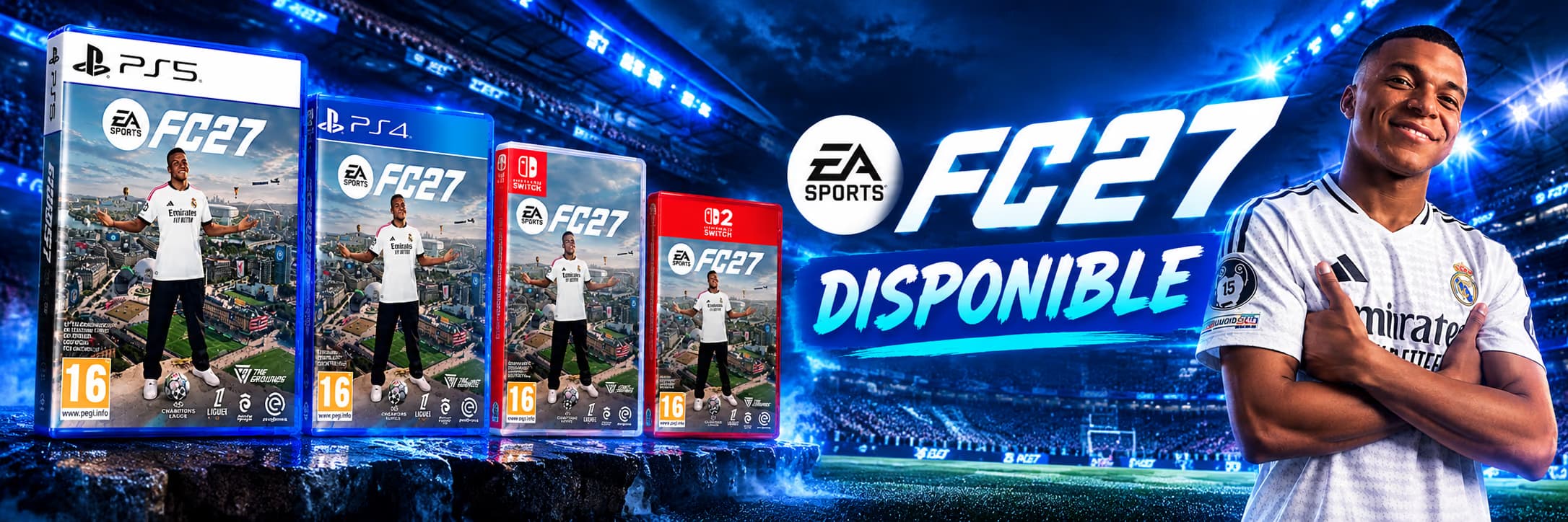 Jeu vidéo EA Sports FC 27 édition standard sur PS5