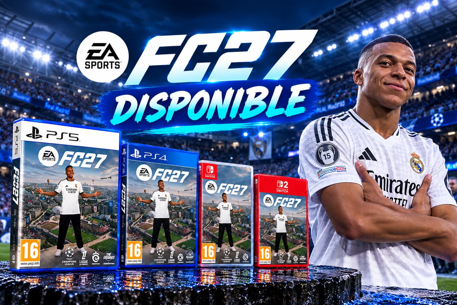 Jeu vidéo EA Sports FC 27 édition standard sur PS5