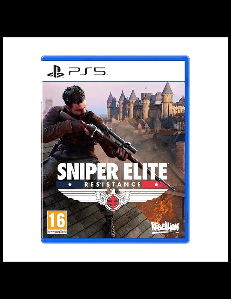 Jeu PS5 Sniper Elite Resistance, infiltration et tir à la troisième personne