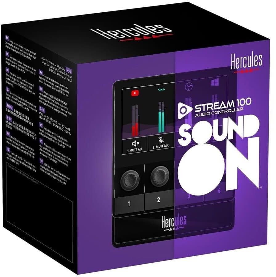 Stream 100 - Contrôleur audio PC - Hercules