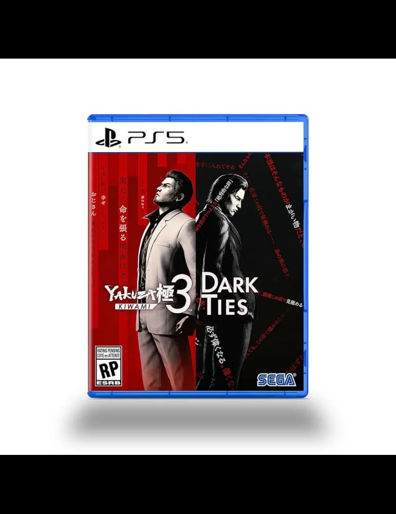 Jeu PS5 SEGA Yakuza Kiwami 3 & Dark Ties, édition standard