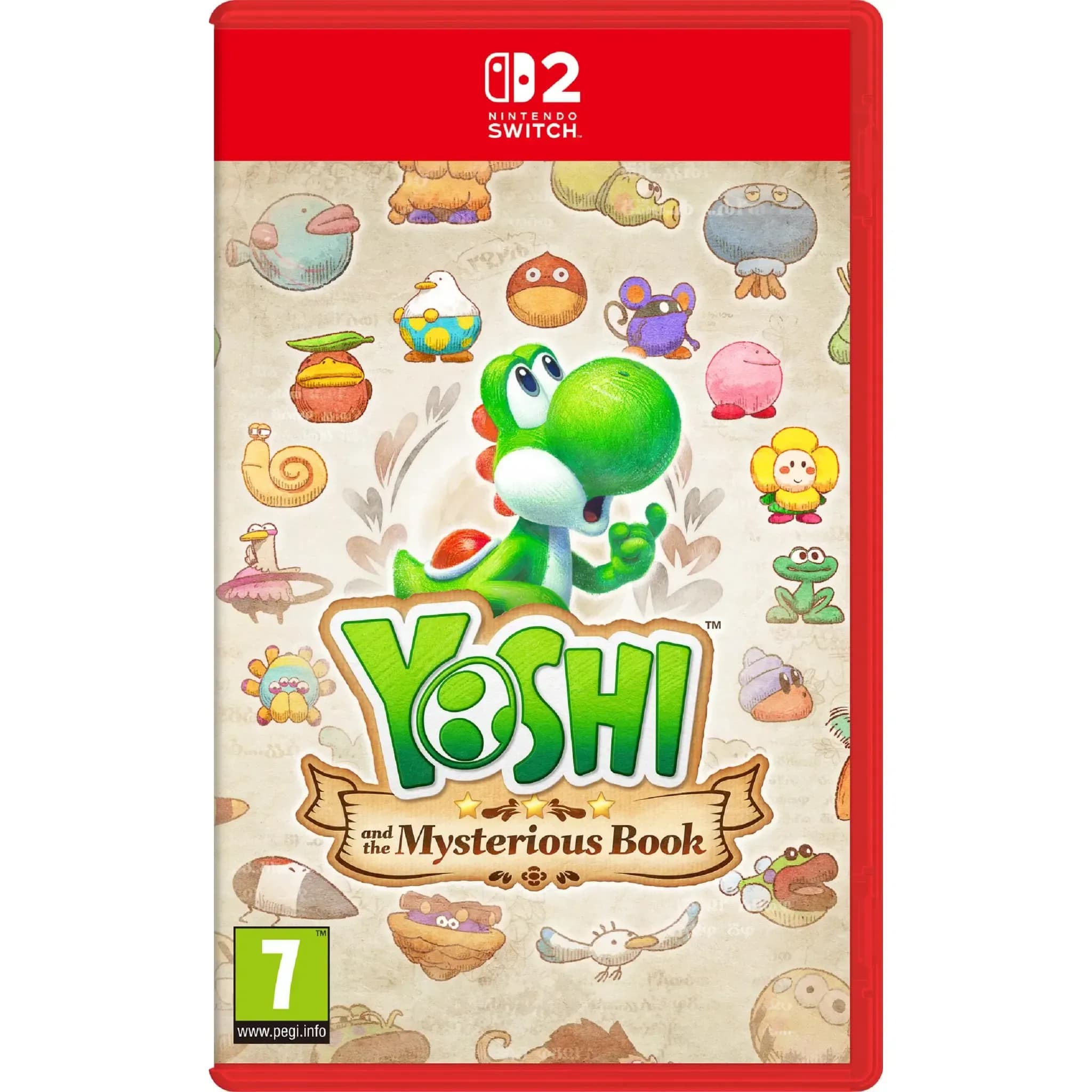 YOSHI AND THE MYSTERIOUS BOOK nintendo switch 2