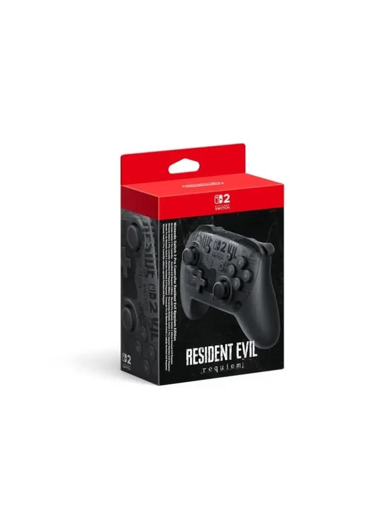 Manette Sans Fil: Nintendo Pro Controller - Edition Resident Evil Requiem