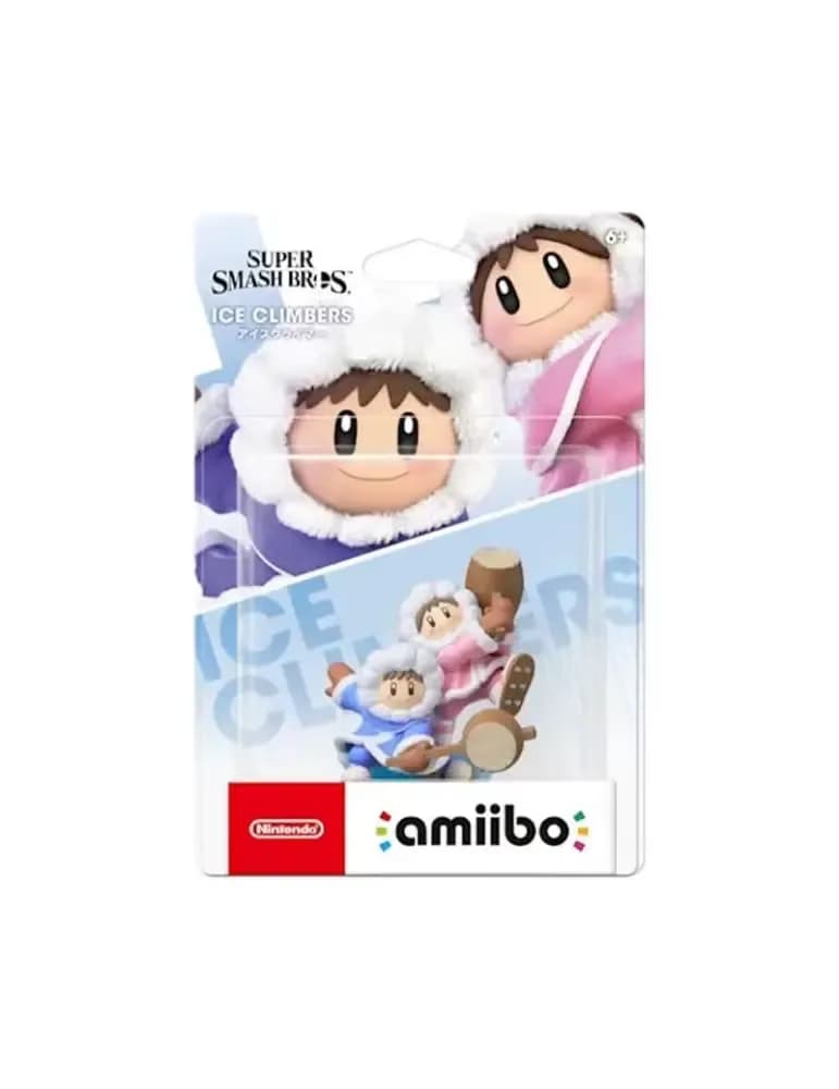 Figurine amiibo Nintendo Ice Climbers, personnages Super Smash Bros. en PVC