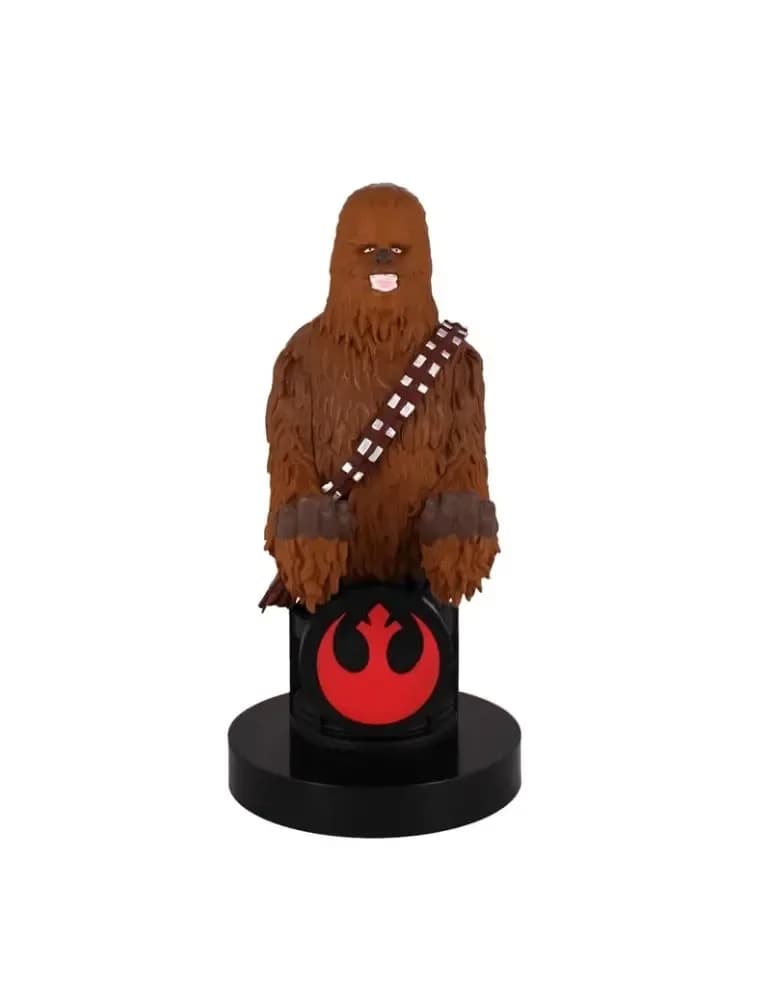 Figurine porte-manette Cable Guys Chewbacca Star Wars en PVC d’environ 20 cm