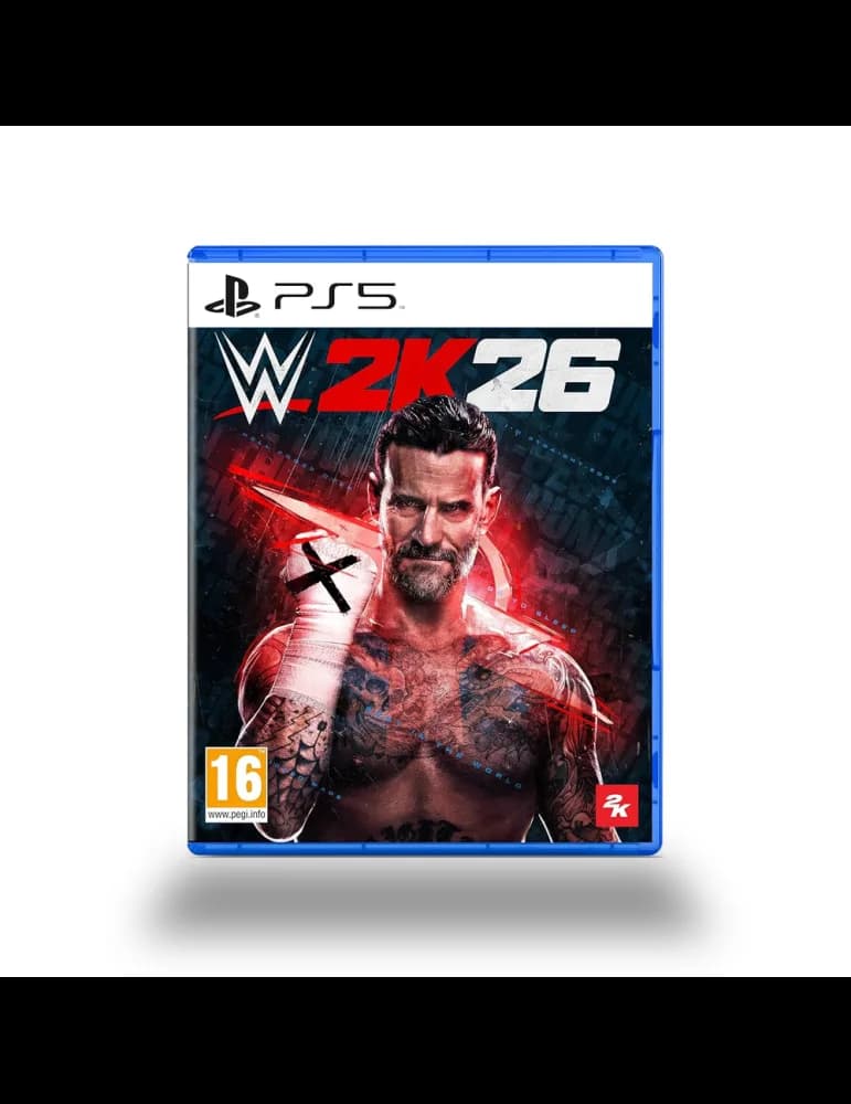 Jeu PS5 2K Games WWE 2K26, genre combat et sport, PEGI 16