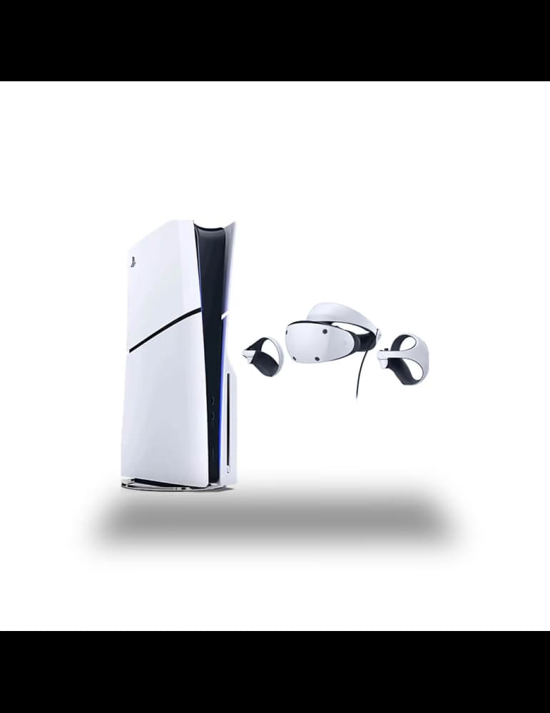 Pack console Sony PS5 Standard avec lecteur Blu-ray et PS VR2, blanc