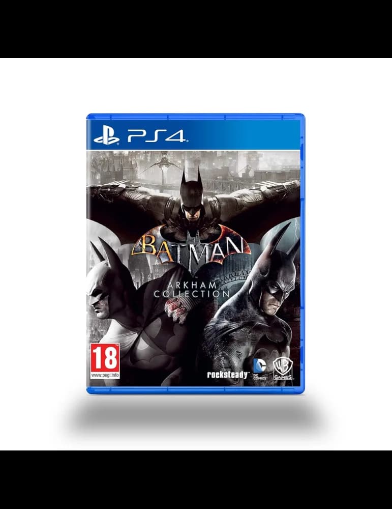 Jeu PS4 Warner Bros Batman Arkham Collection action-aventure PEGI 18 en français