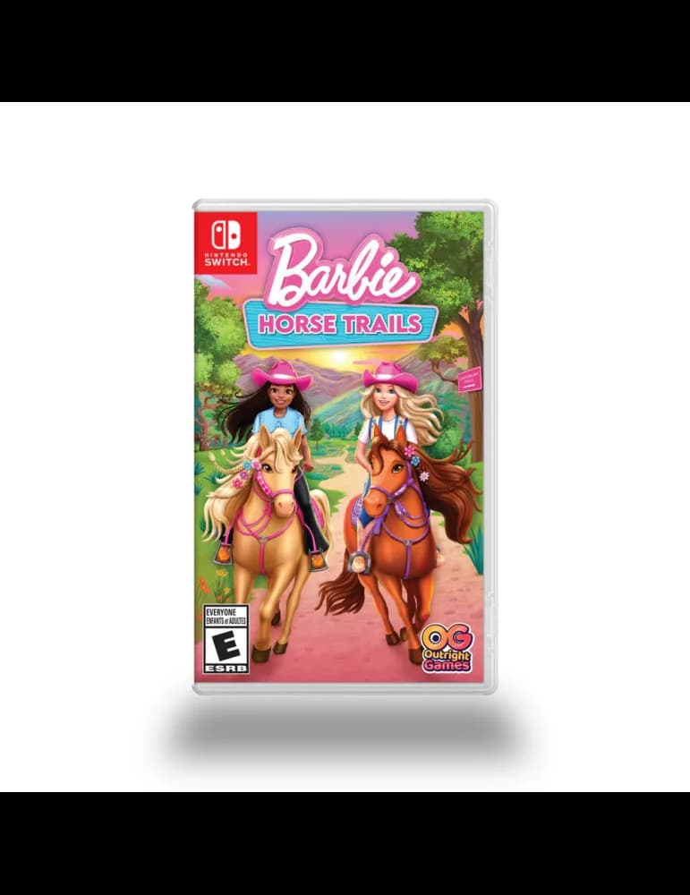 Jeu Nintendo Switch Barbie Horse Trails aventure et simulation édité par Outright Games