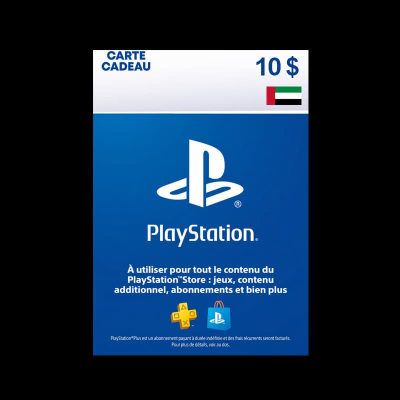 carte PSN UAE 10 usd