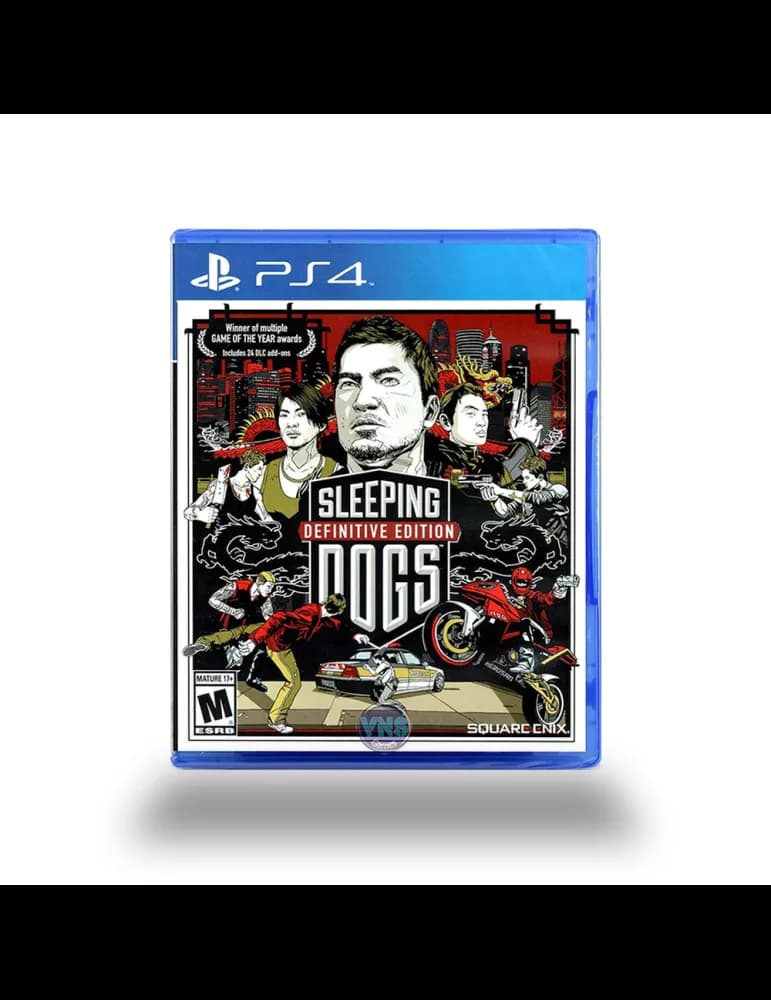 Jeu PS4 Square Enix Sleeping Dogs action-aventure PEGI 18