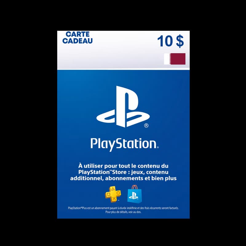 carte PSN Qatar 10 USD