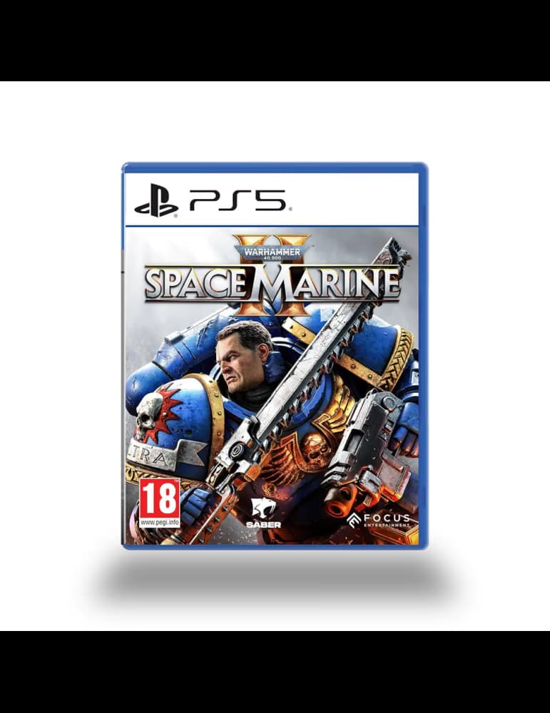 Jeu PS5 Focus Entertainment Warhammer 40,000 Space Marine 2 action TPS coopératif PEGI 18