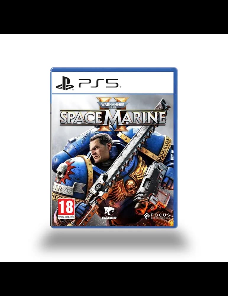 Jeu PS5 Focus Entertainment Warhammer 40,000 Space Marine 2 action TPS coopératif PEGI 18