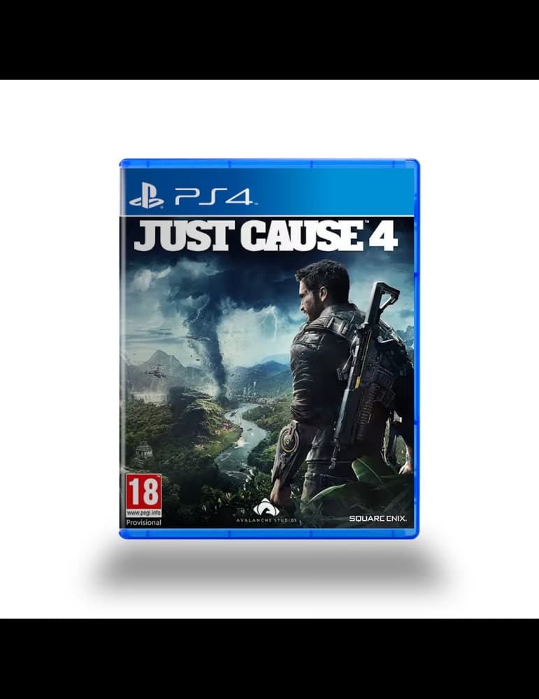 Jeu PS4 Square Enix Just Cause 4 action-aventure en solo, textes en français