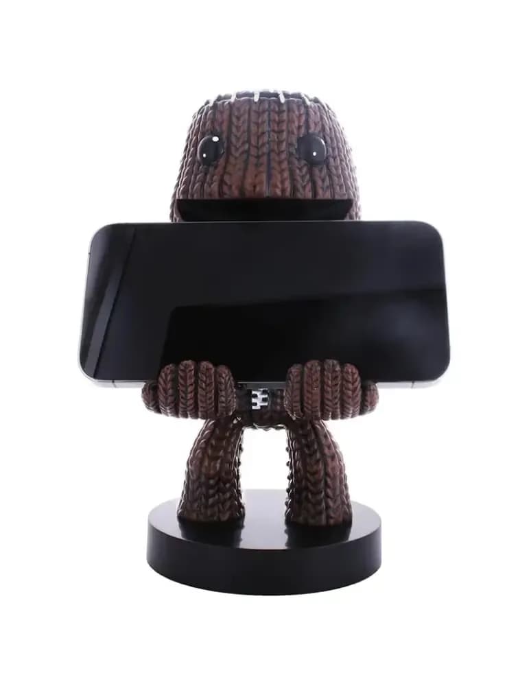 Figurine Cable Guys Sackboy sous licence LittleBigPlanet en PVC d’environ 20 cm