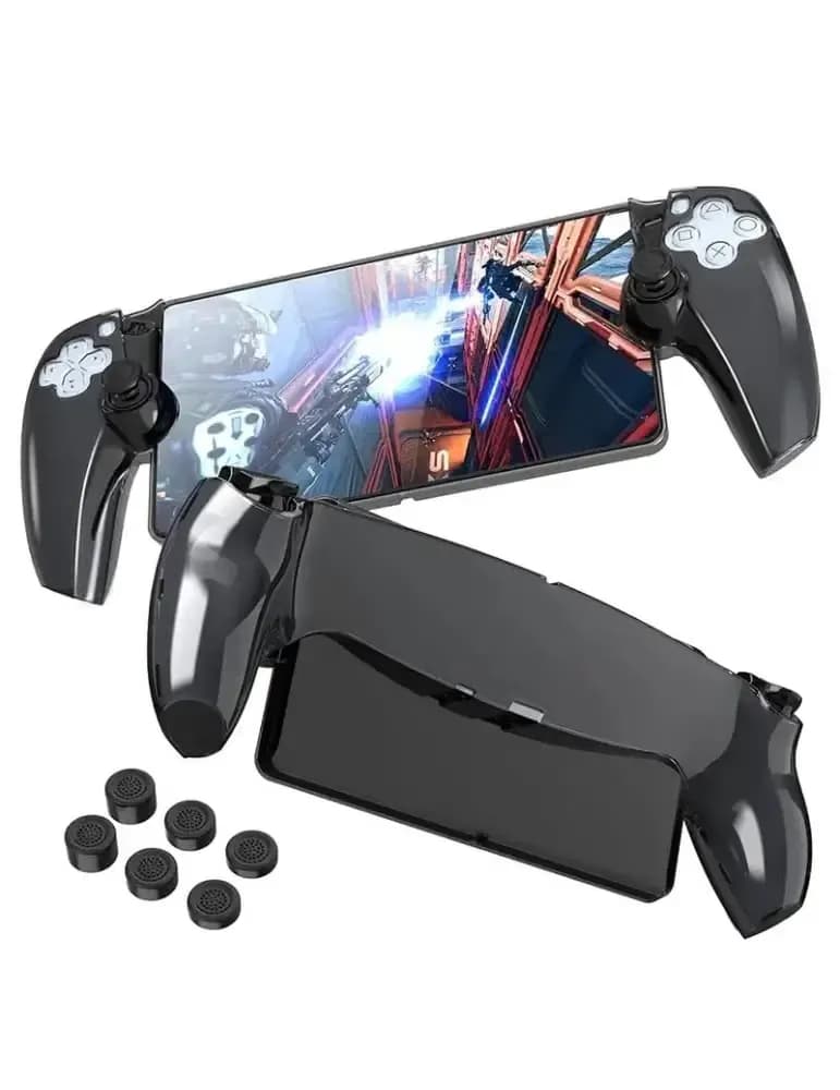 Coque façade noire pour PlayStation Portal