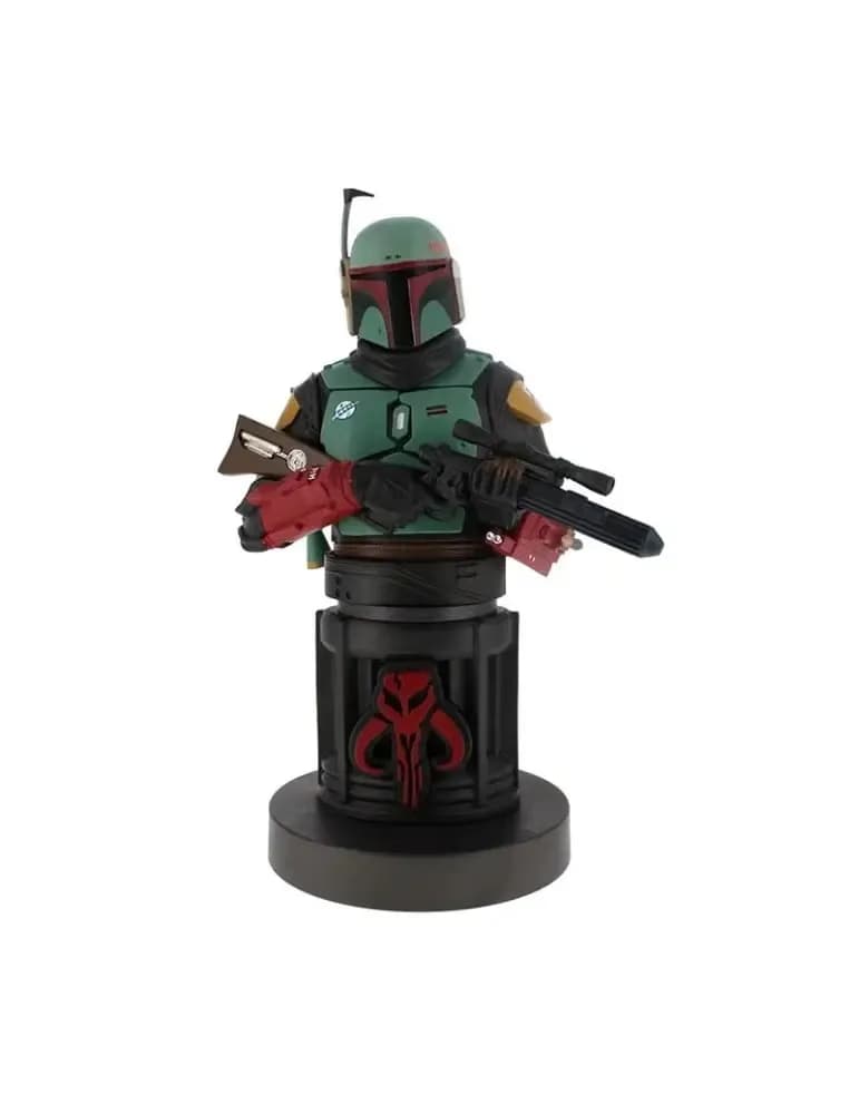 Figurine Cable Guys Boba Fett sous licence Star Wars en PVC, hauteur 20 cm environ