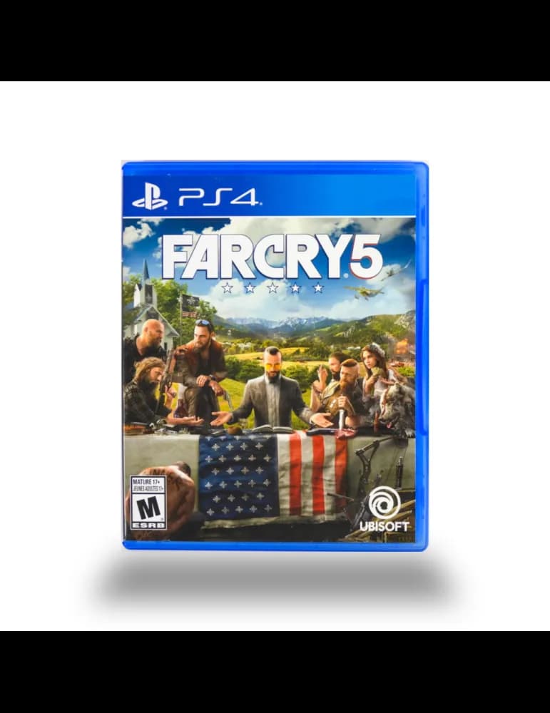 Jeu PS4 Ubisoft Far Cry 5, FPS action en monde ouvert, édition standard