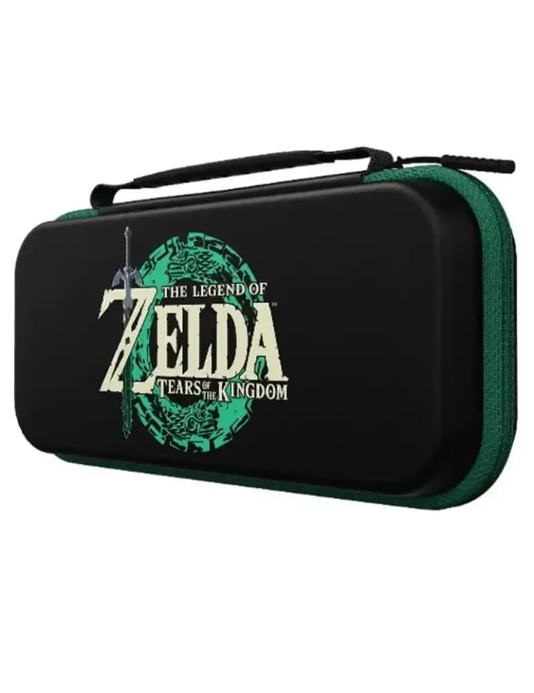 Étui Nintendo Switch Zelda Tears of the Kingdom Edition avec motifs du jeu