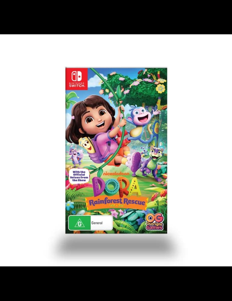 Jeu Nintendo Switch Dora Rainforest Rescue aventure PEGI 3