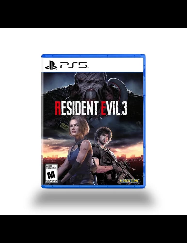 Jeu PS5 Capcom Resident Evil 3 survival horror PEGI 18