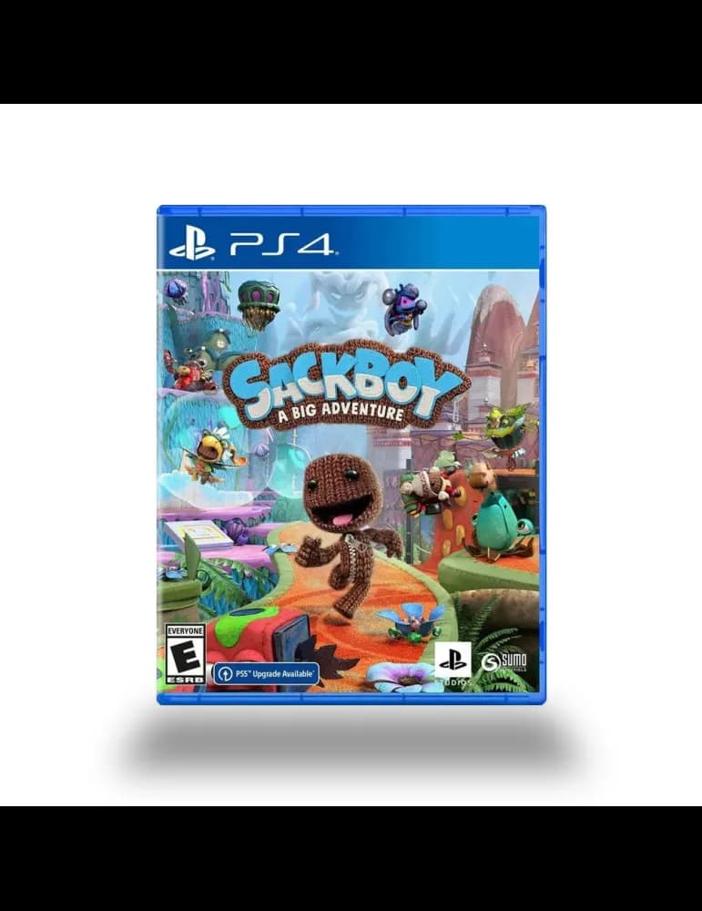 Jeu PS4 Sony Sackboy A Big Adventure, plateforme aventure coopératif PEGI 7