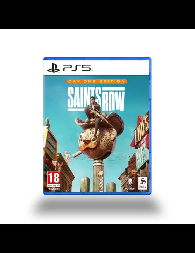 Jeu PS5 Saint Row, action-aventure TPS en coopératif, textes en français