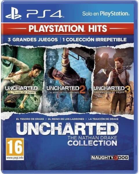 UNCHARTED : LA COLLECTION NATHAN DRAKE (PLAYSTATION HITS) ps4