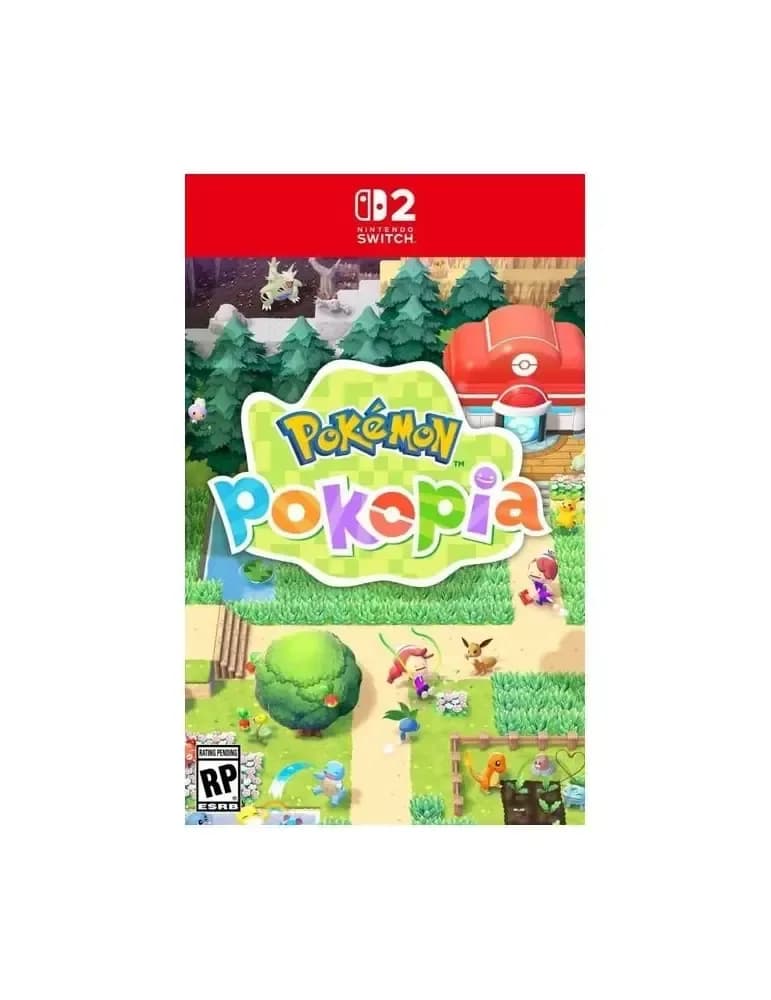 Jeu Nintendo Switch 2 Pokémon Pokopia aventure et simulation PEGI 7