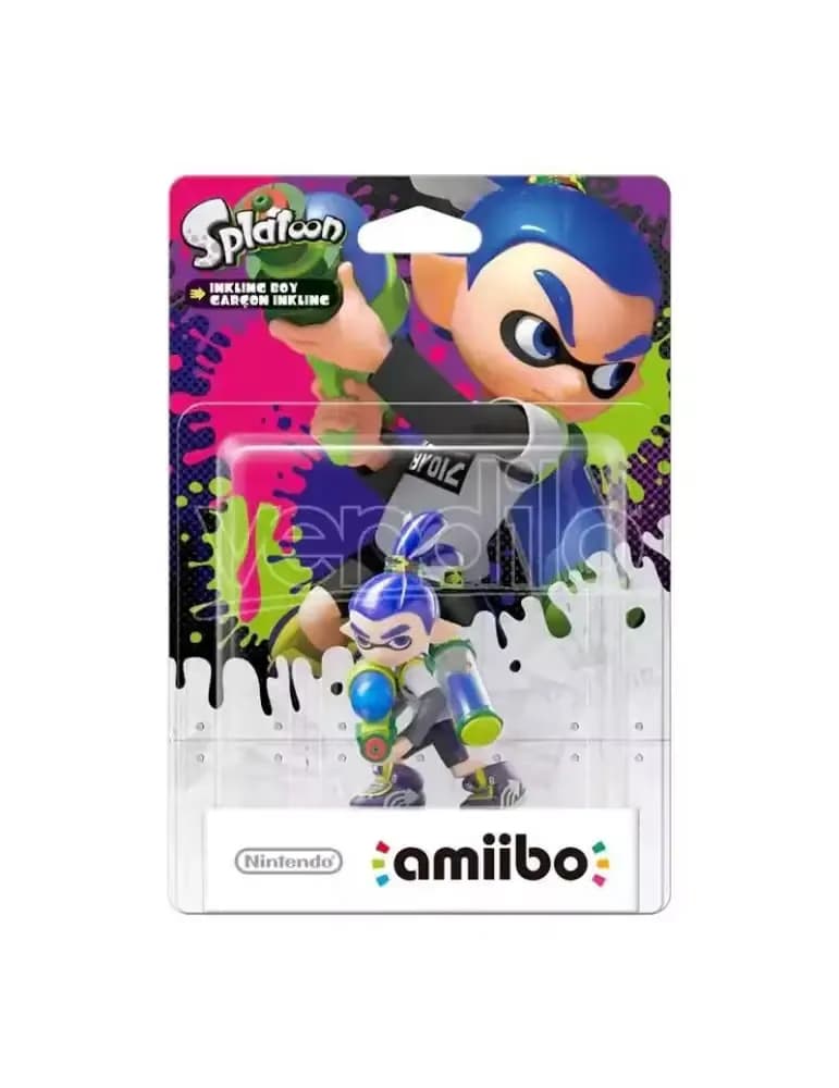 Figurine Nintendo Amiibo Inkling Boy Splatoon en PVC