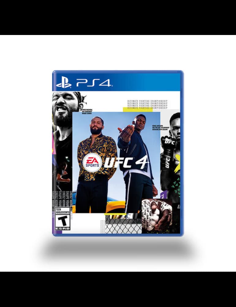 Jeu PS4 Electronic Arts UFC 4, genre combat sport, PEGI 16