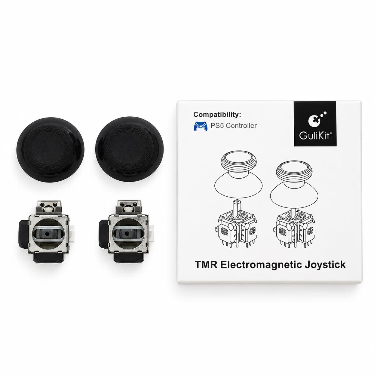 Joysticks manette PS5 DualSense - Joysticks TMR Gulikit