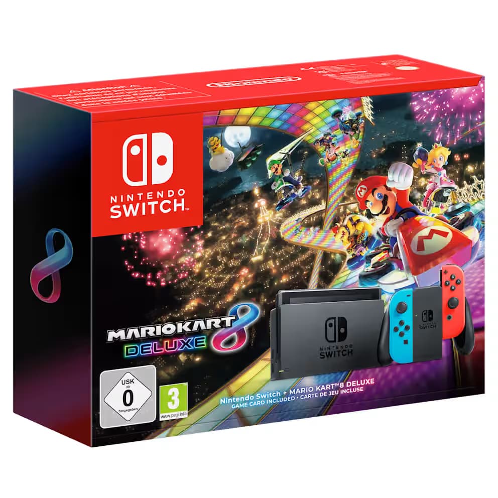 Un pack Nintendo Switch + Mario Kart 8 Deluxe