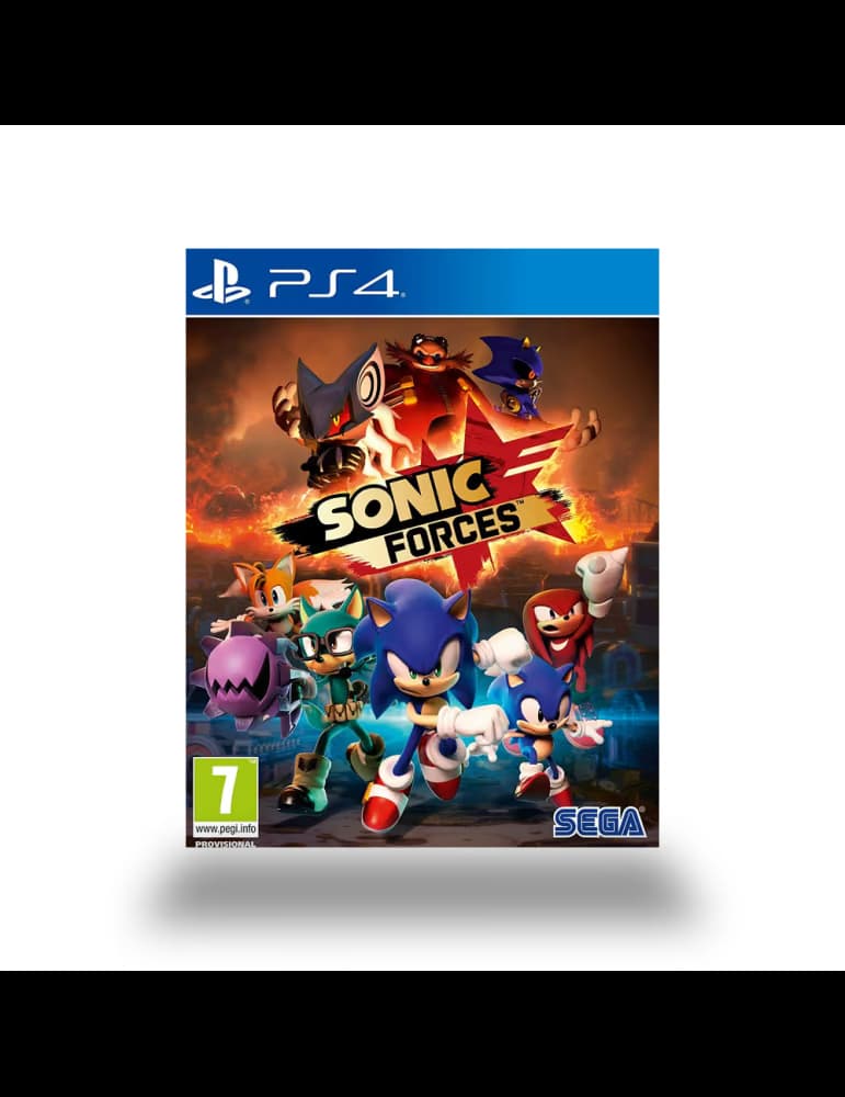 Jeu PS4 SEGA Sonic Forces, plateforme PEGI 7