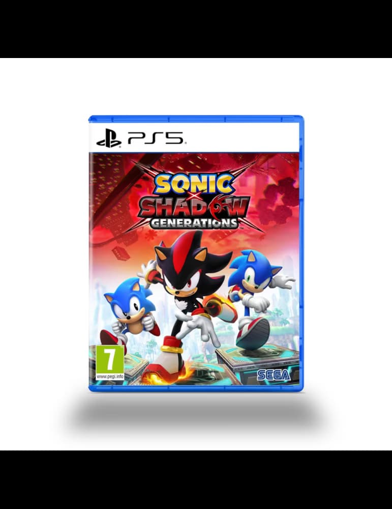 Jeu PS5 SEGA Sonic X Shadow Generations, action plateforme, PEGI 7