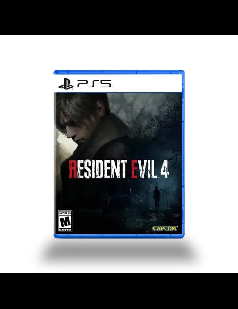 Jeu PS5 Capcom Resident Evil 4 Remake, survival horror solo, textes en français